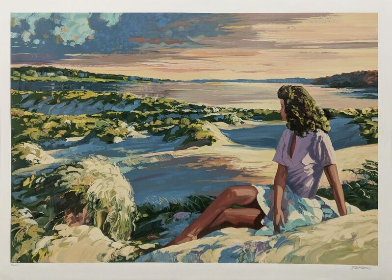 Howard Behrens, ‘SUMMER SUNSET’, 1988, Print, SERIGRAPH, Gallery Art