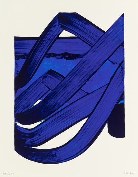 Pierre Soulages, ‘Composition, from Official Arts Portfolio of the XXIVth Olympiad, Seoul, Korea’, 1988