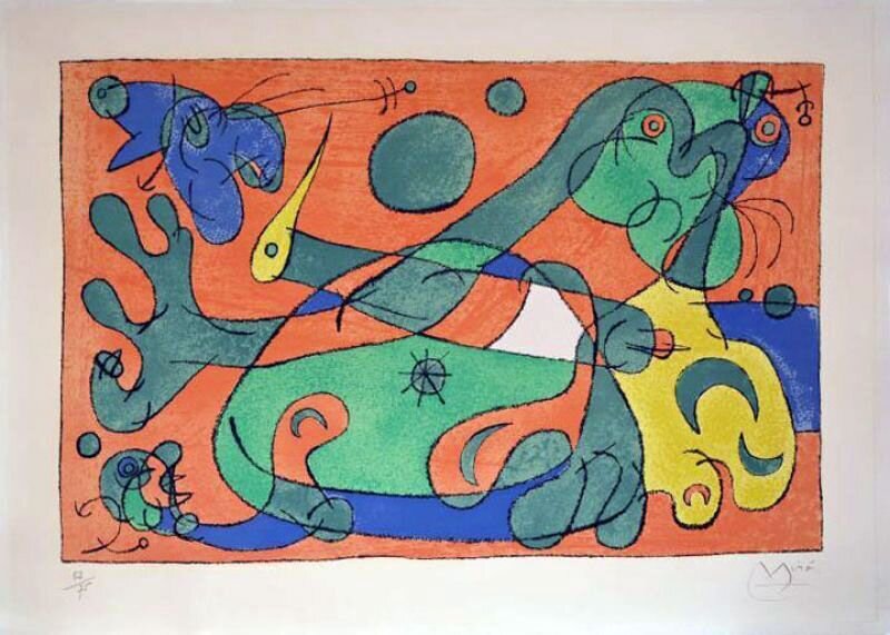 Joan Miró, ‘Ubu Roi’, 1966, Print, Lithograph on paper, Le Coin des Arts