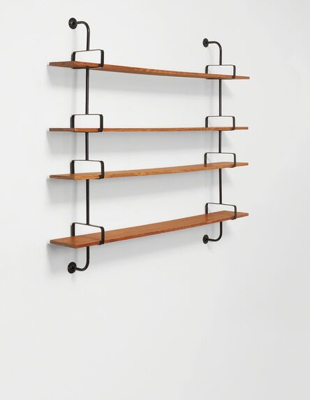 Mathieu Matégot, ‘Wall-mounted "Démon" shelf’, ca. 1954