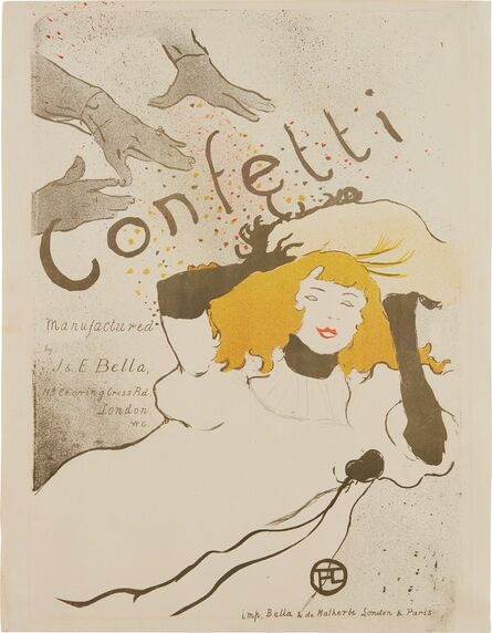 Henri de Toulouse-Lautrec, ‘Confetti’, 1894