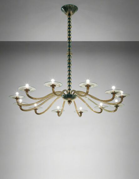 Vittorio Zecchin, ‘Twelve-armed chandelier’, 1925