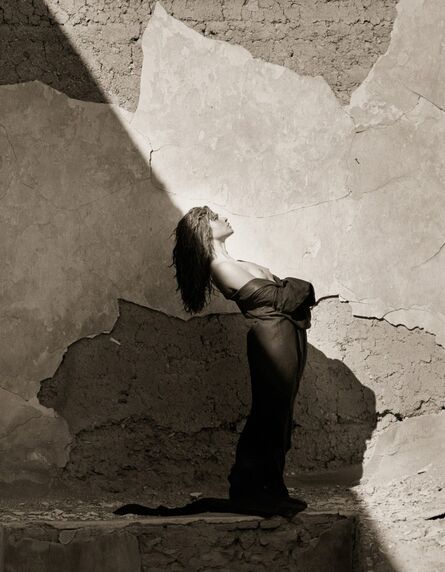 Herb Ritts, ‘Draped Woman, Marrakech, 1985’, 1985