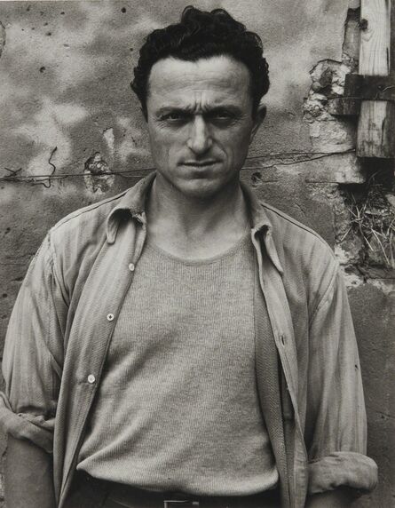Paul Strand, ‘Portrait of a Young Man, Luzzara, Italy’, 1953