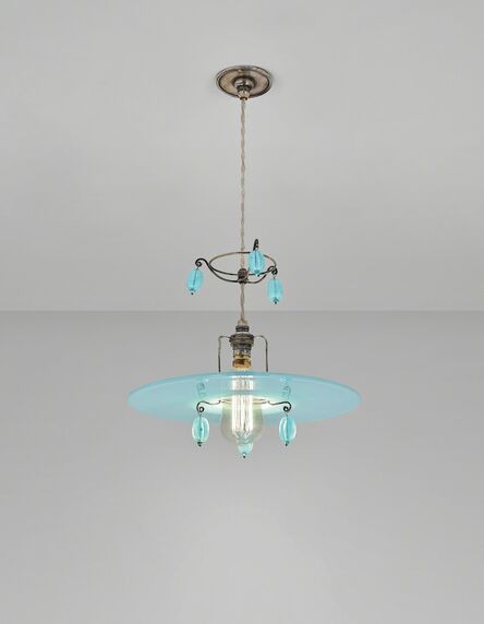 Sir Edwin Lutyens, ‘Rare six beaded ‘Halo’ ceiling light, designed for Gledstone Hall, Skipton, North Yorkshire’, 1922-1926