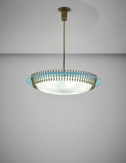 Angelo Lelii, ‘Important and rare ceiling light, model no. 12697’, 1950s