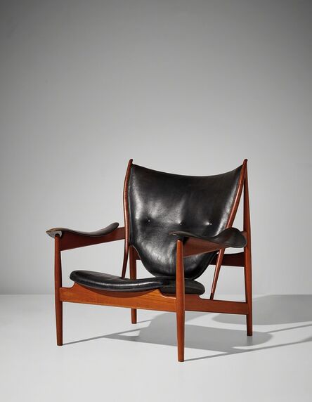 Finn Juhl, ‘Important and early 'Chieftain' armchair, model no. FJ 49 A’, designed 1949-produced early 1950s