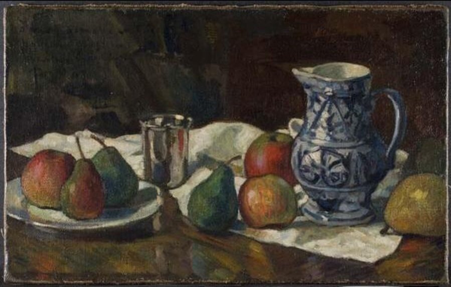 Still Life with Blue and White Jug