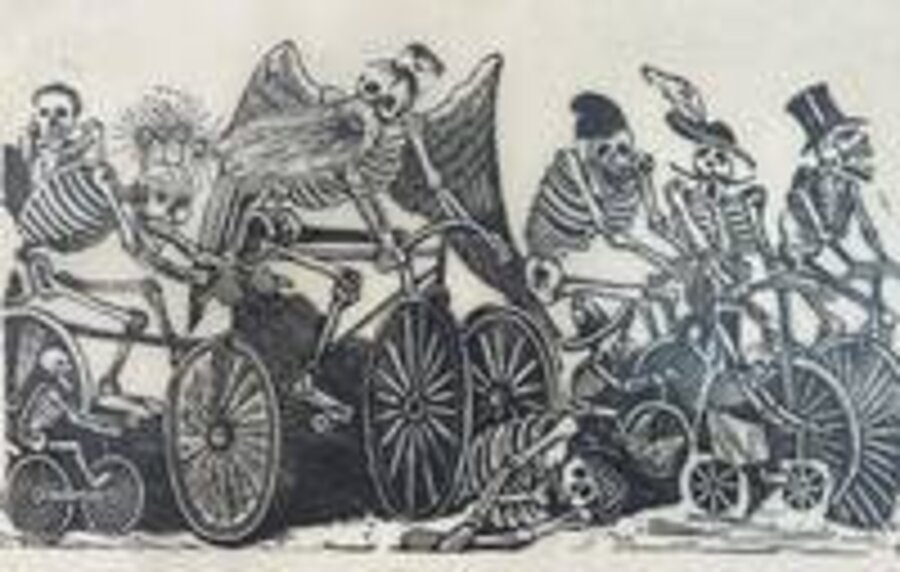 Original Woodcut on Rice Paper
