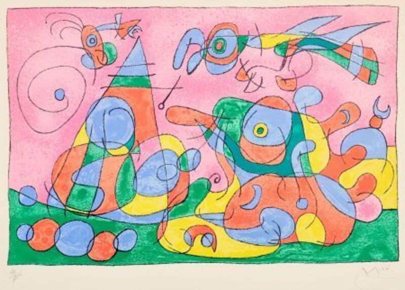 Joan Miró, ‘Ubu Roi ’, 1966, Print, Etching, Le Coin des Arts