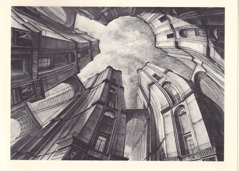 Erik Desmazières, ‘Passage du Caire’, 1991, Print, Etching, aquatint and roulette, Ditesheim & Maffei Fine Art 