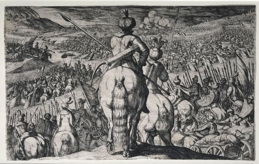 Plate 5: The Defeat of the Ethiopians
