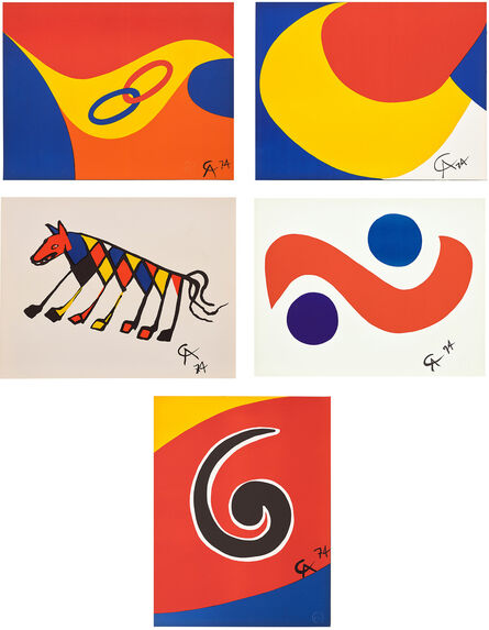 Alexander Calder, ‘Flying Colors’, 1974