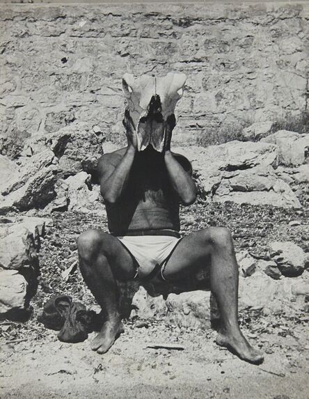 Dora Maar, ‘Picasso au crâne de boeuf’, 1937