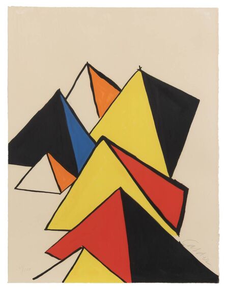 Alexander Calder, ‘Pyramids’