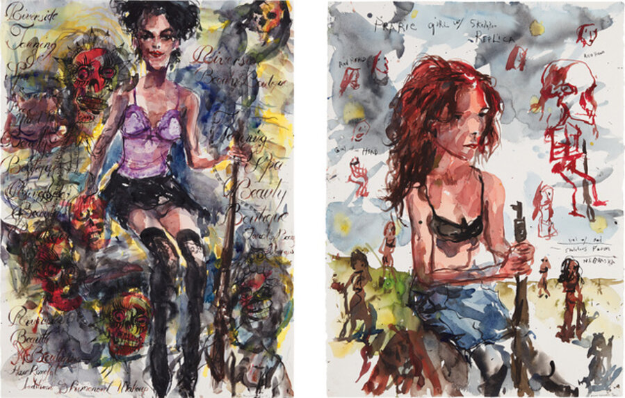 Two works: (i) Urban Prairie Girls; (ii) Urban Prairie Girls