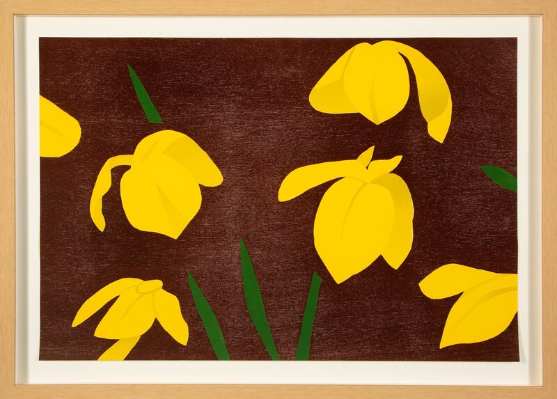 Alex Katz, ‘Yellow Flags’, 2013, Print, Woodcut in colors on Rives paper, Heritage Auctions
