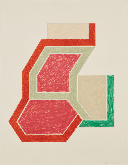 Frank Stella, ‘Sunapee, from Eccentric Polygons (G. 546, A. & K. 100)’, 1974