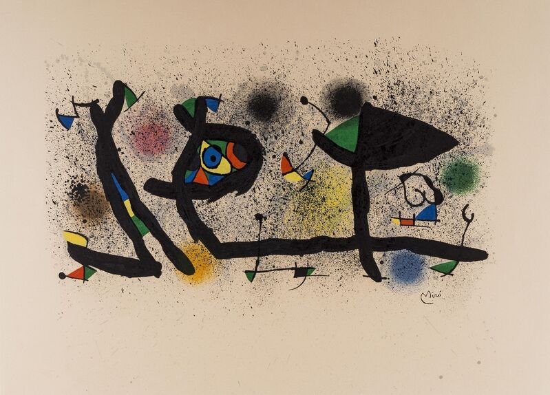 Joan Miró, ‘Sculptures (Mourlot 950)’, 1974, Print, Lithograph printed in colours, Forum Auctions