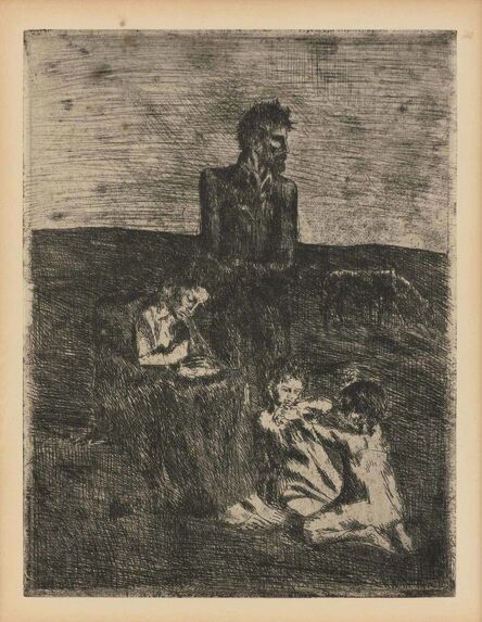 Pablo Picasso, ‘LES PAUVRES (BLOCH 3)’, 1905