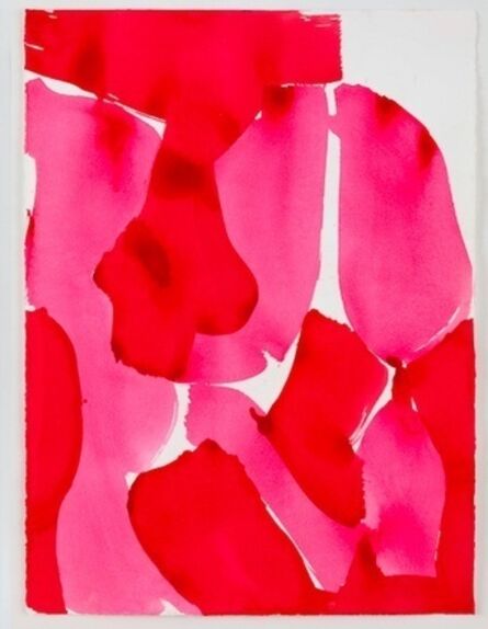 Amy Sillman, ‘Pink Pink Pink Black 1’, 2016