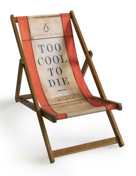 Harland Miller, ‘Too Cool To Die (Deck Chair)’, 2013
