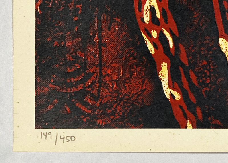 Shepard Fairey, ‘'Nico Canvas Print' (Velvet Underground)’, 2010, Print, Screen print on cream, Speckletone fine art paper., Signari Gallery