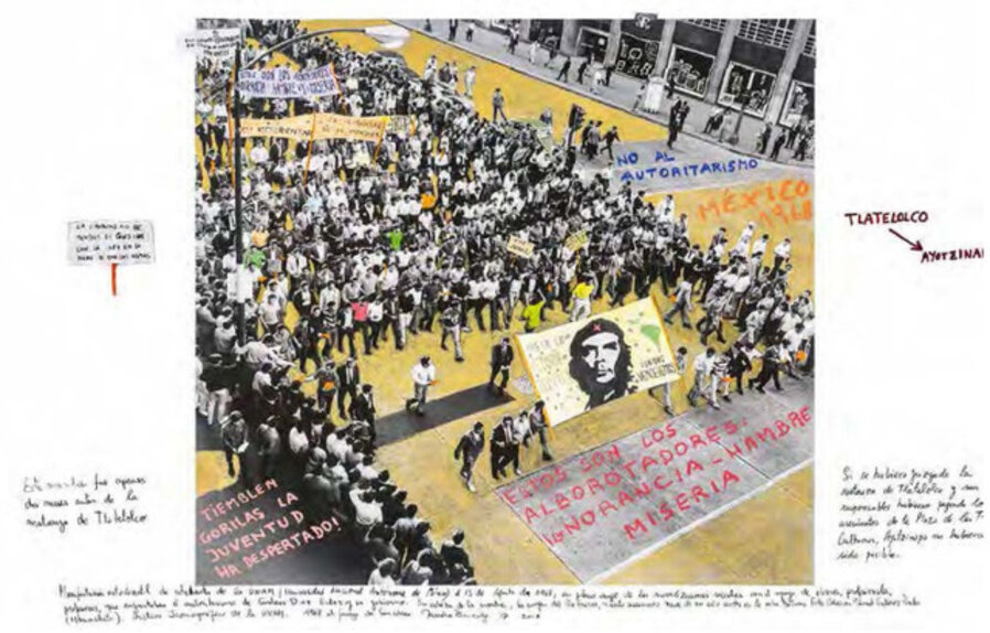 From the series "1968, the fire of the ideas" Mexico