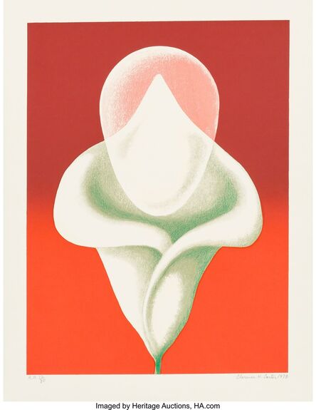 Clarence Holbrook Carter, ‘Abstract Tulip’, 1978