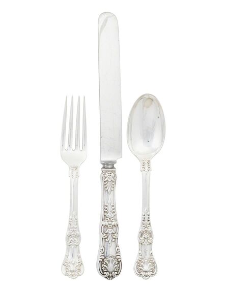 Tiffany & Company, ‘Tiffany & Co. Sterling Silver Assembled Flatware’, 1885-91