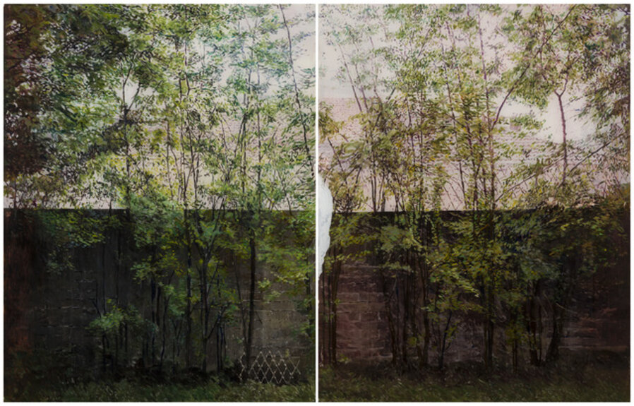 Neighborhood (diptych)