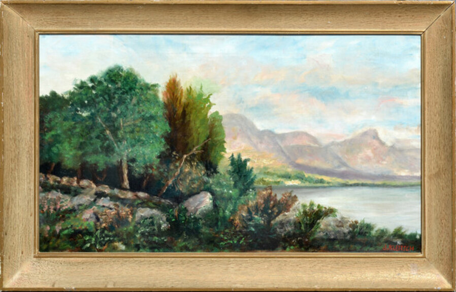 Mountain Lake Landscape
