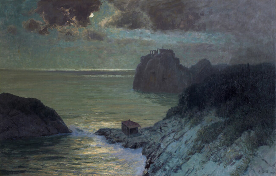 Moonlit night at Duino