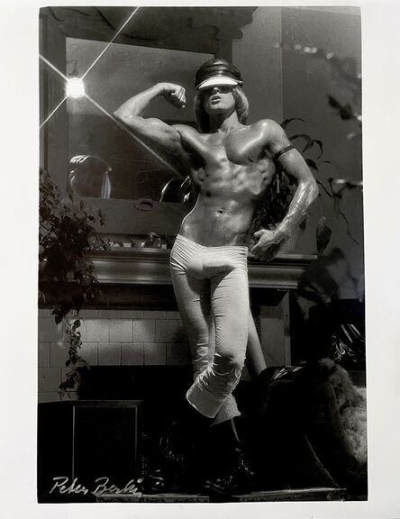 Peter Berlin, ‘Peter In Leather Hat & White Pants’, 1978