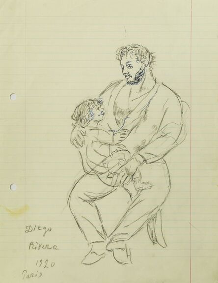 Marie Vorobieff Marevna, ‘'Diego Rivera, Paris 1920'’