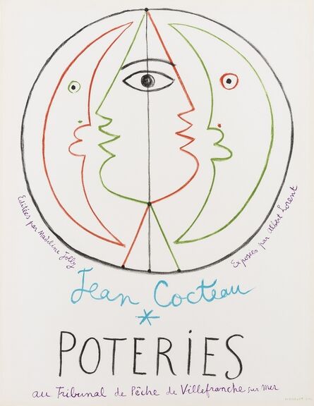 Jean Cocteau, ‘Poteries’, 1954