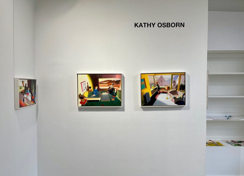 Kathy Osborn, ‘Untitled’, 2021, Painting, Oil on paper on board, Susan Eley Fine Art