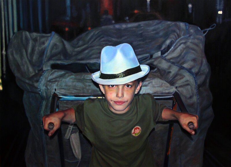 Rüstem Kasapoğlu, ‘Stolen Childhood’, 2013, Painting, Oil on canvas, Kare Art Gallery