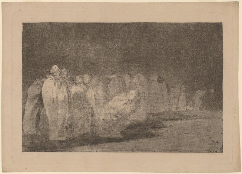 Francisco de Goya, ‘Los ensacados (The Men in Sacks)’, in or after 1816, Print, Etching and burnished aquatint, National Gallery of Art, Washington, D.C.
