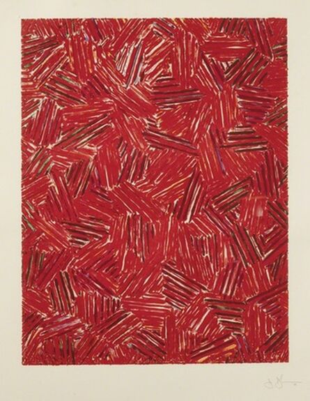 Jasper Johns, ‘Red Cicada’, 1981