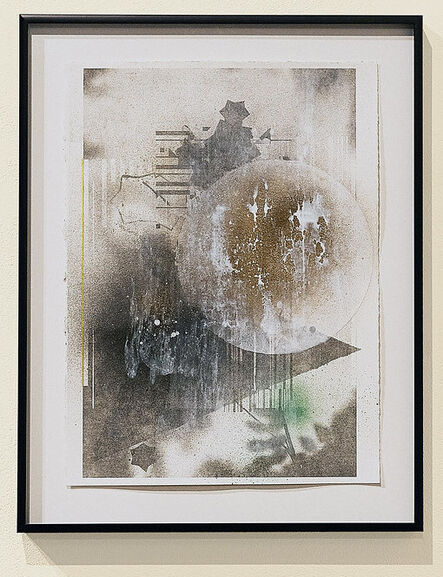 Adler Guerrier, ‘Untitled (Here, in a place where time has crossed and left a breathy stain -- JW) ii’, 2020