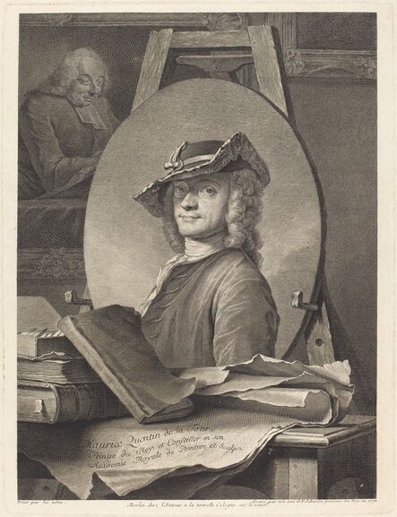 Georg Friedrich Schmidt after Maurice-Quentin de La Tour, ‘Maurice Quentin de la Tour’, 1772