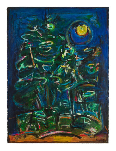 David Driskell, ‘Island Trees at Night’, 2008