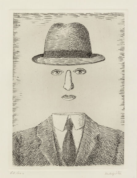 René Magritte, ‘Paysage de Baucis’, 1966