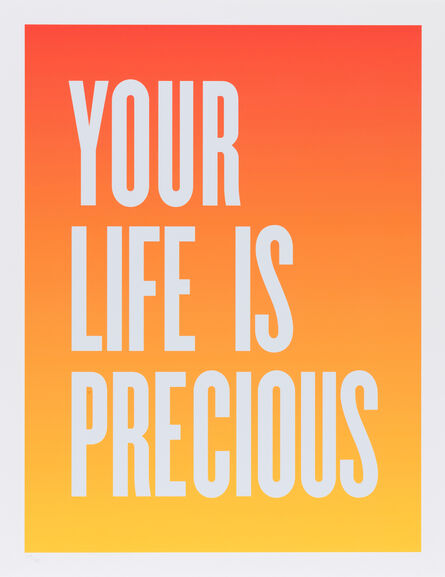 Susan O'Malley, ‘Your Life Is Precious, from the series Advice from my 80 Year-Old-Self’, 2015