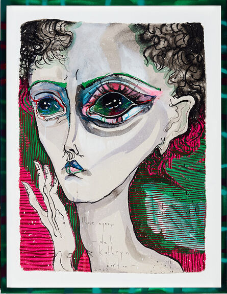 Del Kathryn Barton, ‘those eyes’, 2023