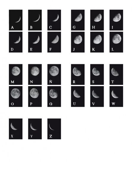 Leandro Katz, ‘Lunar Alphabet’, 1978-2012