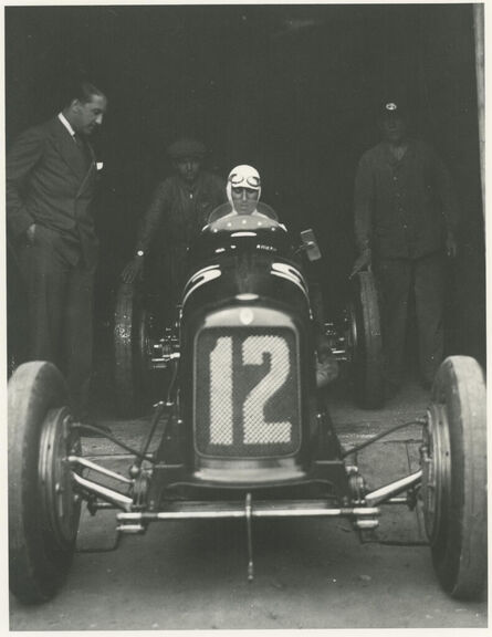 Jacques-Henri Lartigue, ‘Course d’automobiles Montlhéry, juin 1931’, 1983