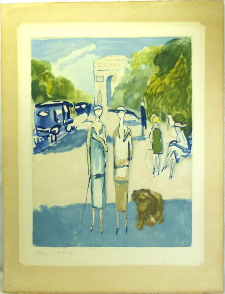 Kees van Dongen, ‘Avenue du Bois’, 1928