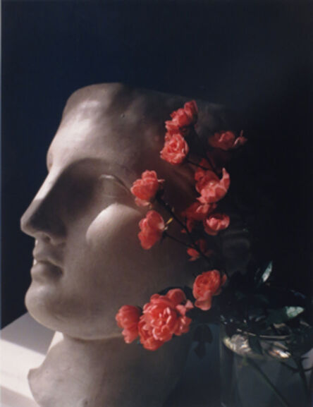 Horst P. Horst, ‘Roses with Antique Head’